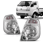 Farol Kia Bongo 2005 á 2011 - Cromado