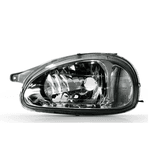 Farol Corsa Classic Até 2010 - Carcaça Cinza