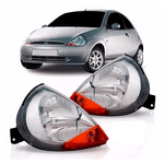 Farol Ford Ka 1997 Á 2000 - Pisca Amarelo - Importado