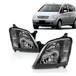 Farol Meriva Ss - Máscara Preta - Importado