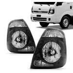Farol Kia Bongo 2012 Em Diante - Máscara Fumé