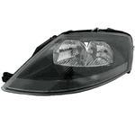 Farol Citroen C3 Até 2012 - Máscara Preta