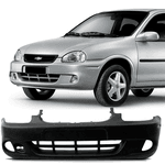 Para-choque Dianteiro Corsa Classic De 2008 á 2010 - Com Milha - Preto Liso