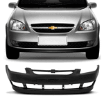 Para-choque Dianteiro Corsa 2011 Em Diante - Preto Liso