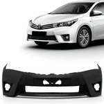 Para-choque Dianteiro Corolla De 2015 á 2017 - Preto Liso