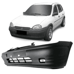 Para-choque Dianteiro Corsa Até 1999 - Preto Texturizado