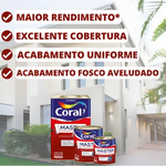 Tinta Acrilica Master Branco 0,900ml Coral 