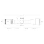 Luneta Hawke Frontier 30 FFP 4-20x50 Mil Pro Reticle - Hawke 