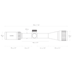 Luneta Hawke Vantage 1'' 4-12x40 AO MIL DOT - Hawke 