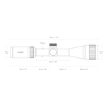 Luneta Hawke Vantage 1'' 3-9x40 AO MIL DOT - Hawke 