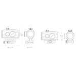 Prismatico Hawke Prism Sight 1x15 Speed Dot Reticle - Hawke 