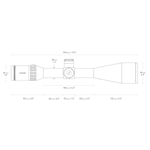 Luneta Hawke Sidewinder 30 SF 8-32x56 SR Pro II Reticle - Hawke