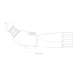 Monóculo Spottagem Hawke Vantage 20-60x60 Spotting Scope - Hawke