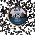 Chumbinho Slug 5.52mm .217 25gr - Ajf Airguns 200un.