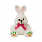 Coelho de Pelúcia com Lacinho Sortido 23cm FDC5047 FIZZY