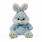 Coelho de Pelúcia com Lacinho Sortido 23cm FDC5047 FIZZY