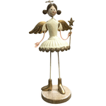 Enfeite Menina Anja em Metal – Tok da Casa ME167