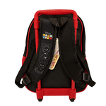 Mochilete Feminina Tsum Tsum Preto/Vermelho TS24559B Clio