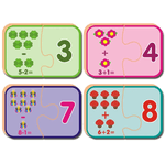 Jogo Descobrindo Matemática 20 Peças – Nig Brinquedo Educativo de Números