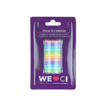 Kit Discos e Elástico Grande 31mm Divertido 312020 Caderno Inteligente