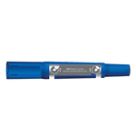 Marcador Permanente Dual Point Azul MP2P Faber-Castell