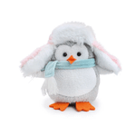 Pinguim Decorativo com Gorro e Cachecol Rosa/Azul – Cromus 1108190