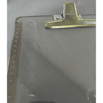 Prancheta Acrílica Ofício Cristal com Prendedor Metálico 930 Acrimet