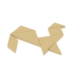 Tangram Desafio em Madeira – Junges Brinquedo Educativo Clássico