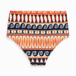 HOT PANT DRAPEE ESTAMPADO ORLA CANOA