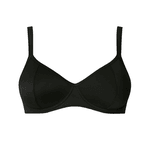 TOP MEIA TAÇA PLUS LISO PRETO