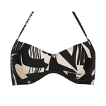 TOP MEIA TAÇA C/ ALÇA DECOR ESTAMPADO CALCARIO ABSTRATO