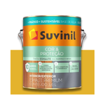 SUVINIL ESMALTE COR E PROTEÇÃO BASE ÁGUA BRILHANTE AMARELO 3,6L