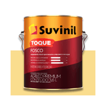 SUVINIL TOQUE FOSCO (LÁTEX MAXX CLÁSSICA) AMARELO CANÁRIO FOSCO AVELUDADO 3,6L