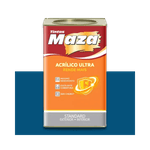 MAZA ACRÍLICO ULTRA AZUL PROFUNDO 18L