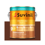 SUVINIL VERNIZ PROTEÇÃO TRIPLA BASE ÁGUA BRILHANTE IMBUIA 3,6L
