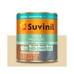 SUVINIL ESMALTE COR E PROTEÇÃO BASE ÁGUA BRILHANTE MARFIM 900ML