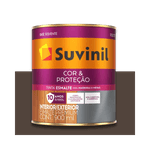 SUVINIL ESMALTE COR E PROTEÇÃO BRILHANTE MARROM 900ML