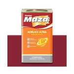 MAZA ACRÍLICO ULTRA TOMATE SECO 18L