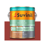 SUVINIL ESMALTE COR E PROTEÇÃO BASE ÁGUA BRILHANTE VERMELHO 3,6L