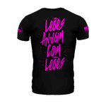 Camiseta Concept Line Leões Andam Com Leões Pink Team Six 