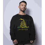 Casaco Básico de Moletom DONT TREAD ON ME Secret Box 