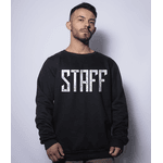 Casaco Básico de Moletom Staff