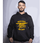 Casaco Com Capuz Militar Navy Seals Secret Box 