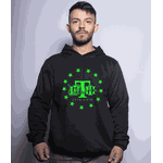 Casaco Com Capuz Militar Join or Die Secret Box 