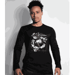 Camiseta Manga Longa Marines Corps Secret Box Team Six