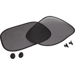 KIT 2 PROTETORES SOLARES PARA CARRO COM VENTOSAS