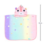 TOALHA PONCHO BUBA ZOO UNICORNIO
