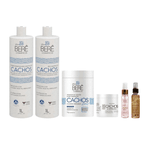 Kit Cachos Reconstrução (Colágeno Hidrolisado) + Gelatina Cachos e Definição GRÁTIS REPAIR TOUCH E SHINE GLOSS