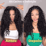 Kit Cachos e Definição 500ml + Ativador 1L
