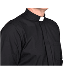 CAMISA CLERICAL TRADICIONAL MANGA LONGA 